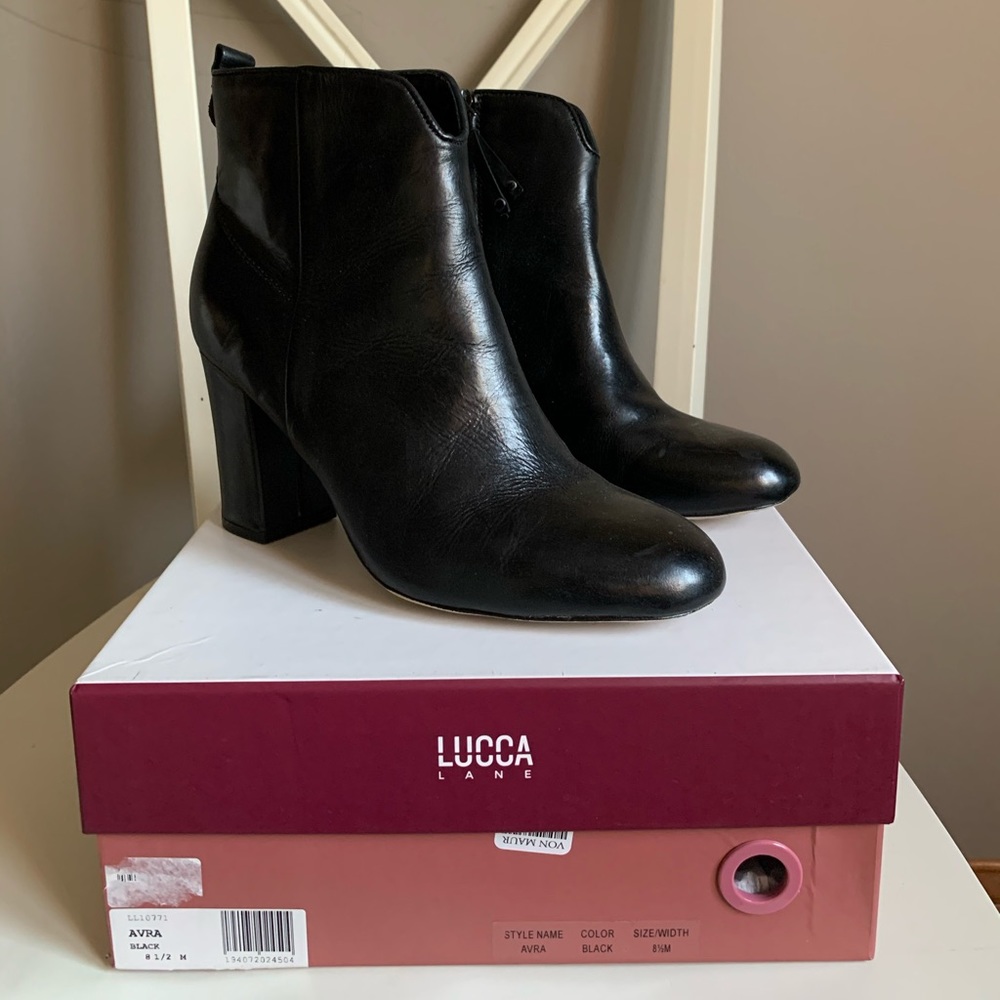 Luca Lane Avra Heeled Ankle Boot